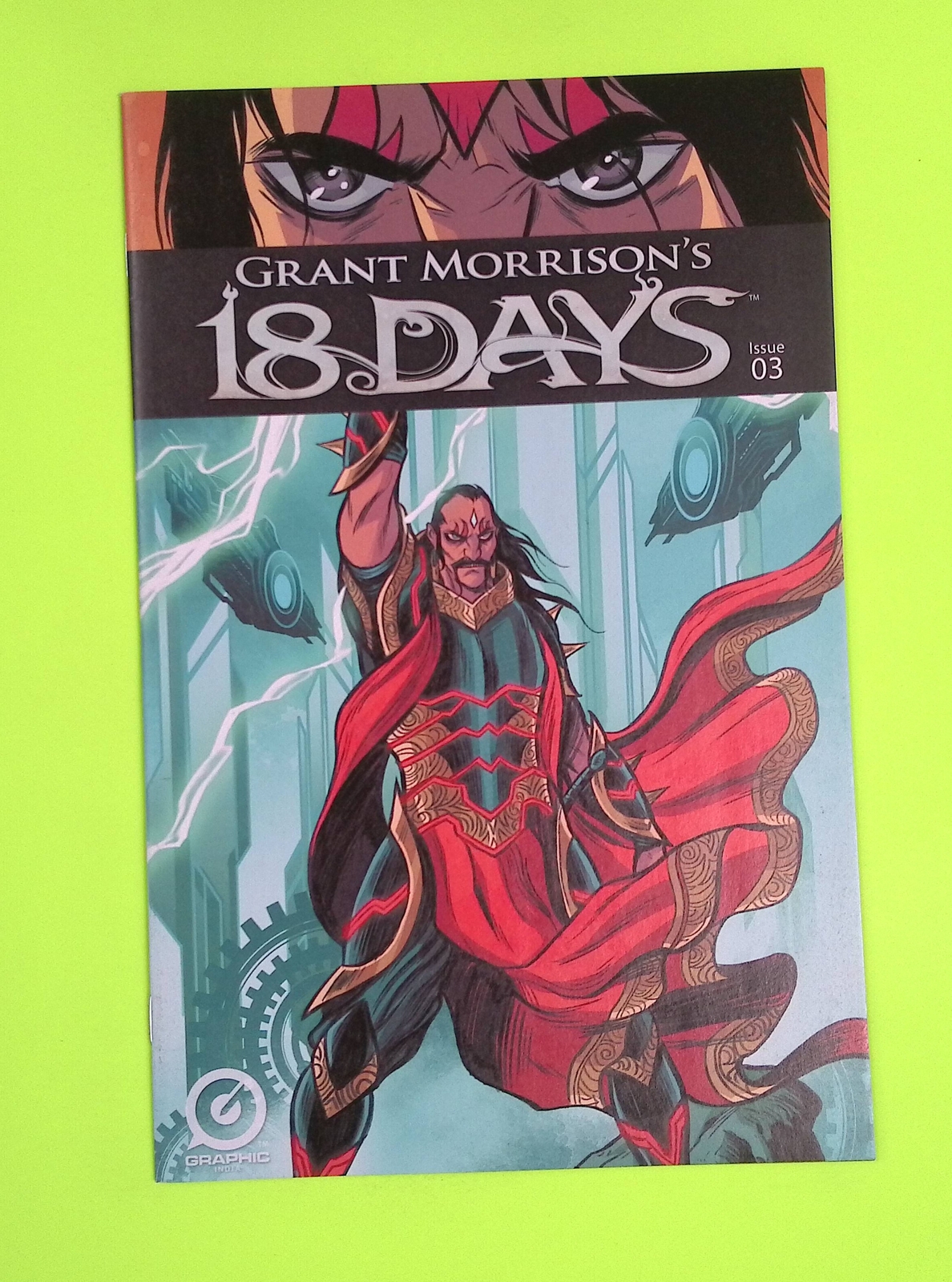 Grant Morrison’s 18 Days #3 2015 Graphic India High Grade Comic Book G64-23