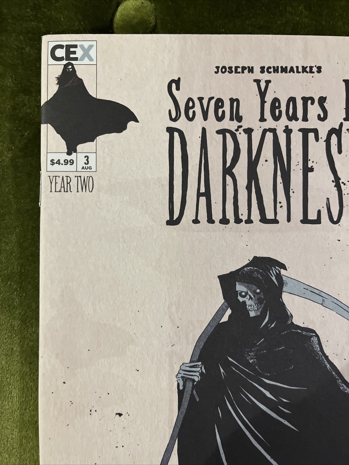 “Seven Years in Darkness: Year Two” #3 (2024 CEX Indie) Cover A Variant NM