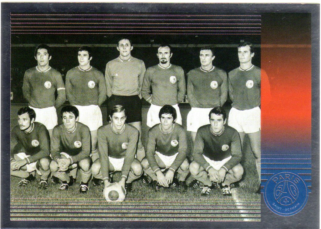 PANINI 2021 Paris Saint-Germain 50 years old – PSG #87 Team 1970