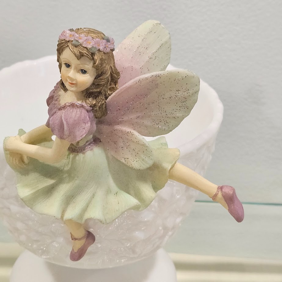 Sitting Garden Fairy Pot Sitter Hanger Collectables Fantasy Mythical