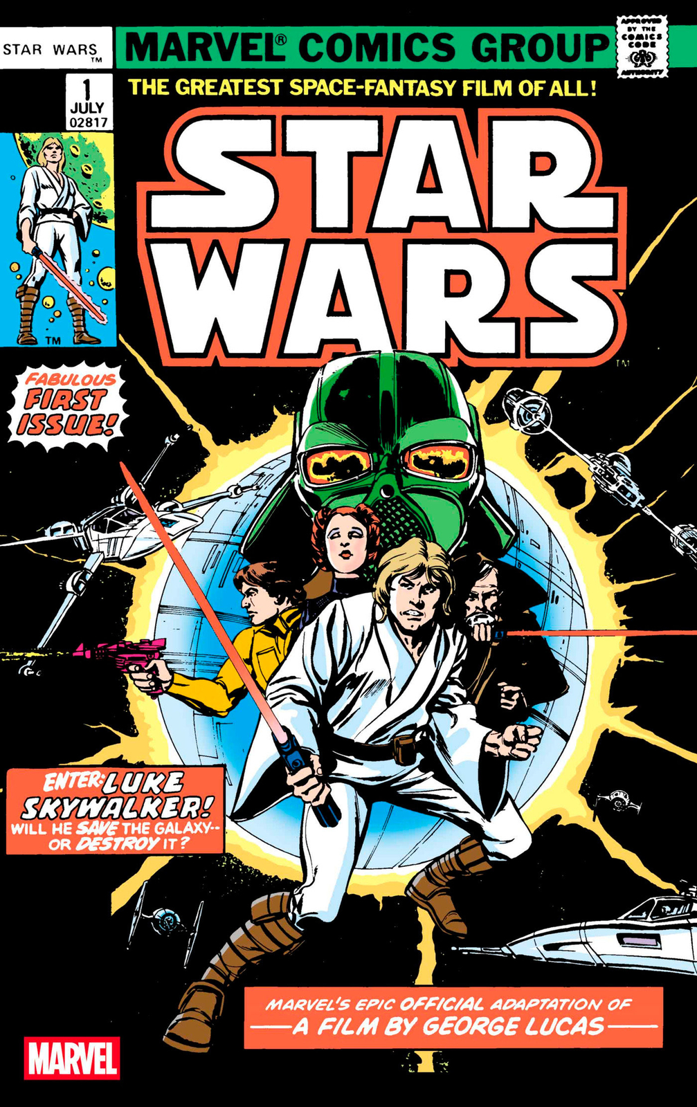 STAR WARS 1977 #1 FACSIMILE EDITION [NEW PRINTING] PRESALE 4/9/25