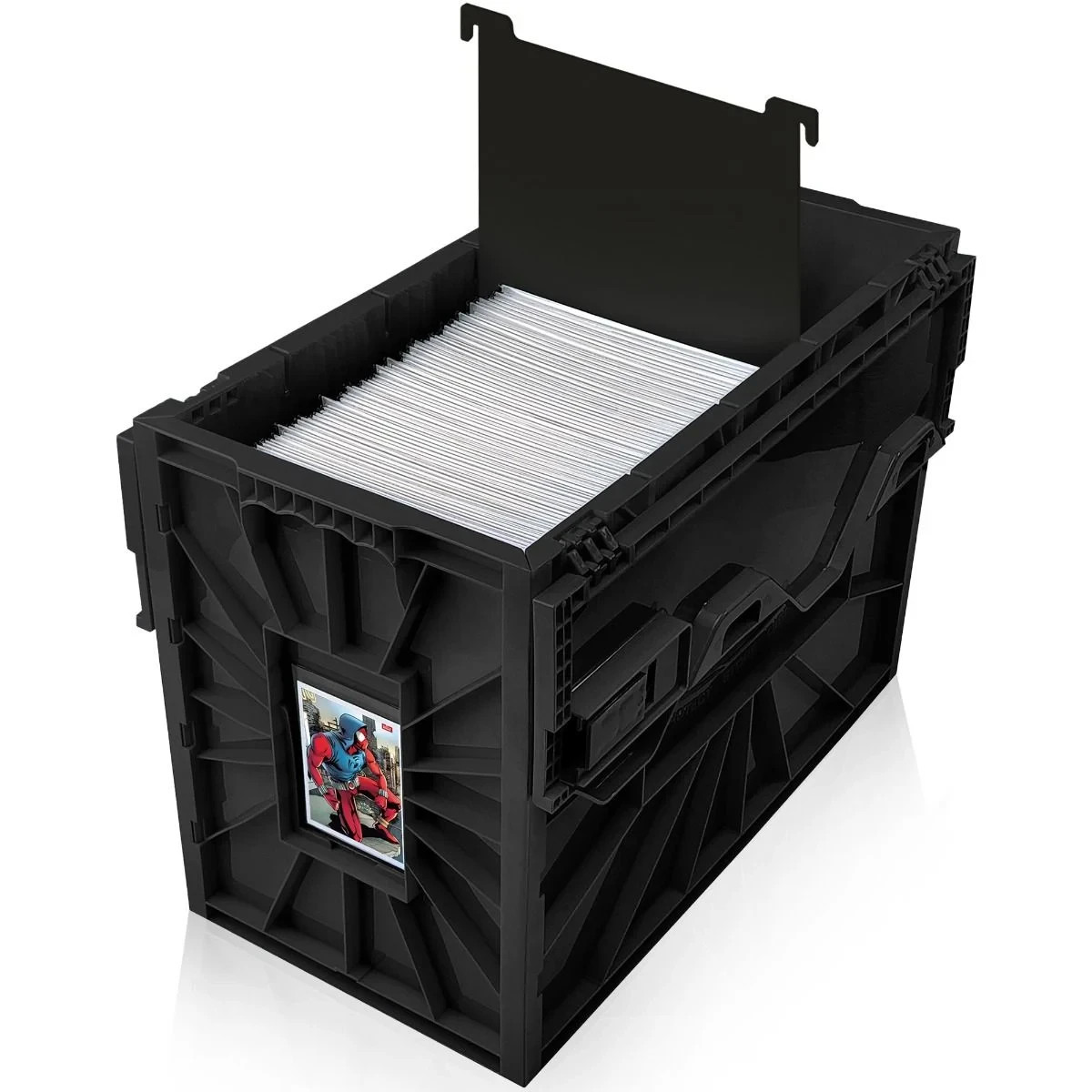 BCW Green Short Comic Book Bin Heavy Duty Stackable Plastic Box Holds 150 Bagged