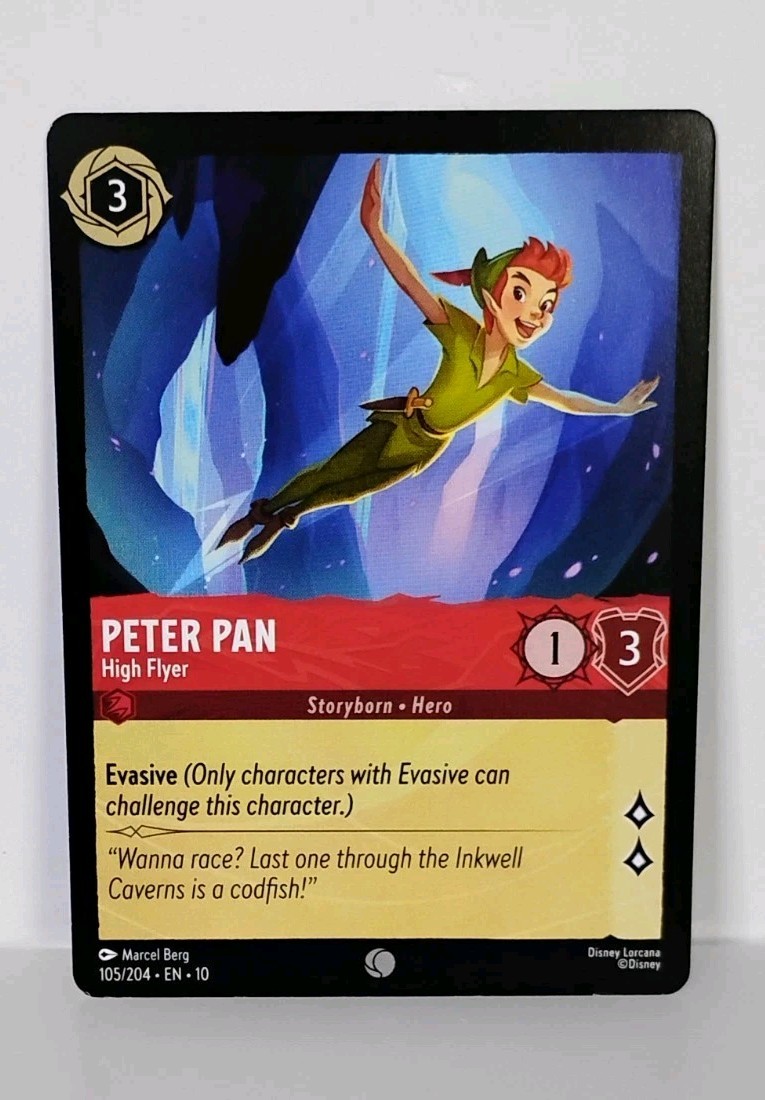 Disney Lorcana Peter Pan Whispers in the Well Card 105/204 TCG