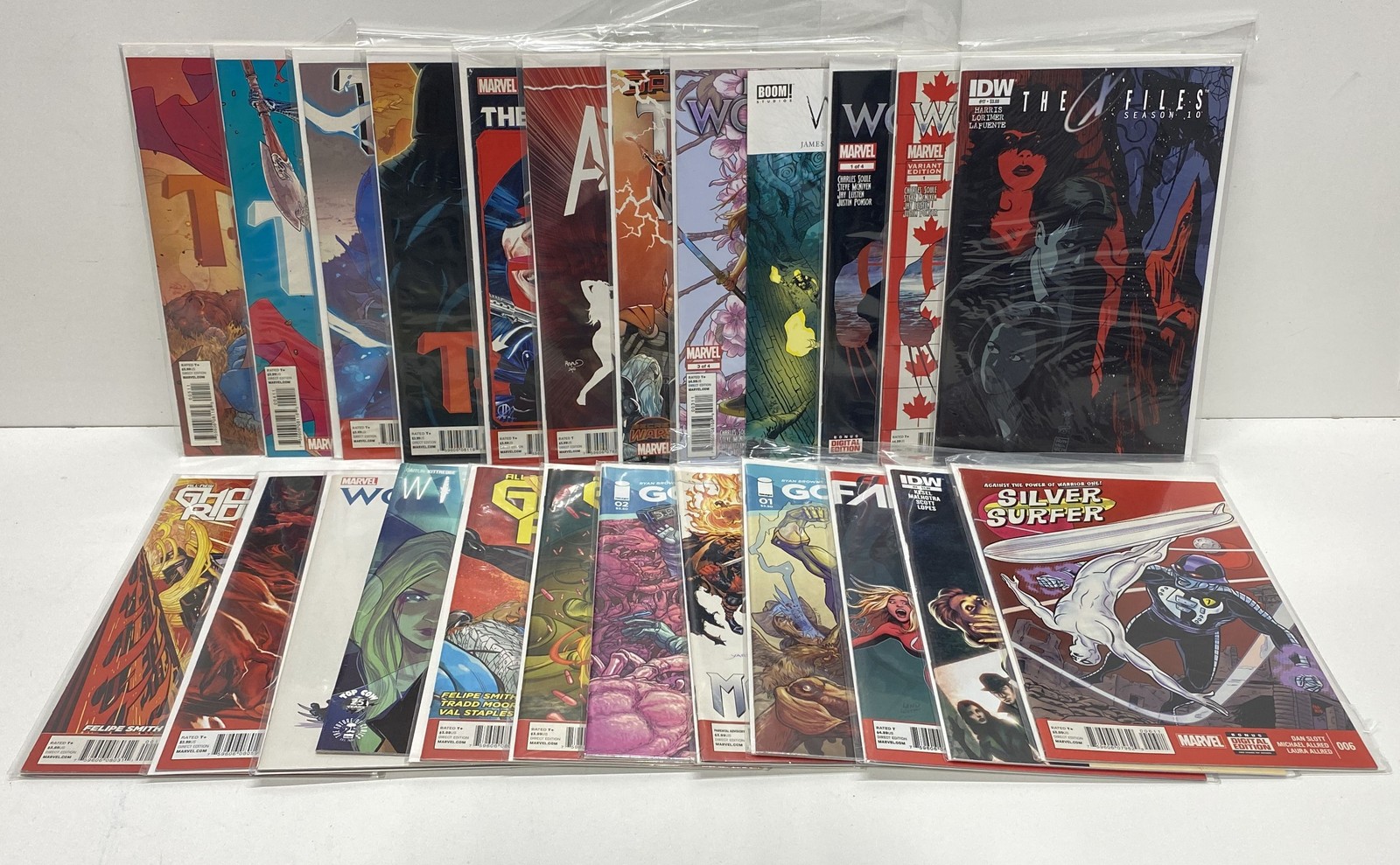 Marvel Comic Book Lot Modern Age 2010s Mixed Brands Superhero 25 Comics