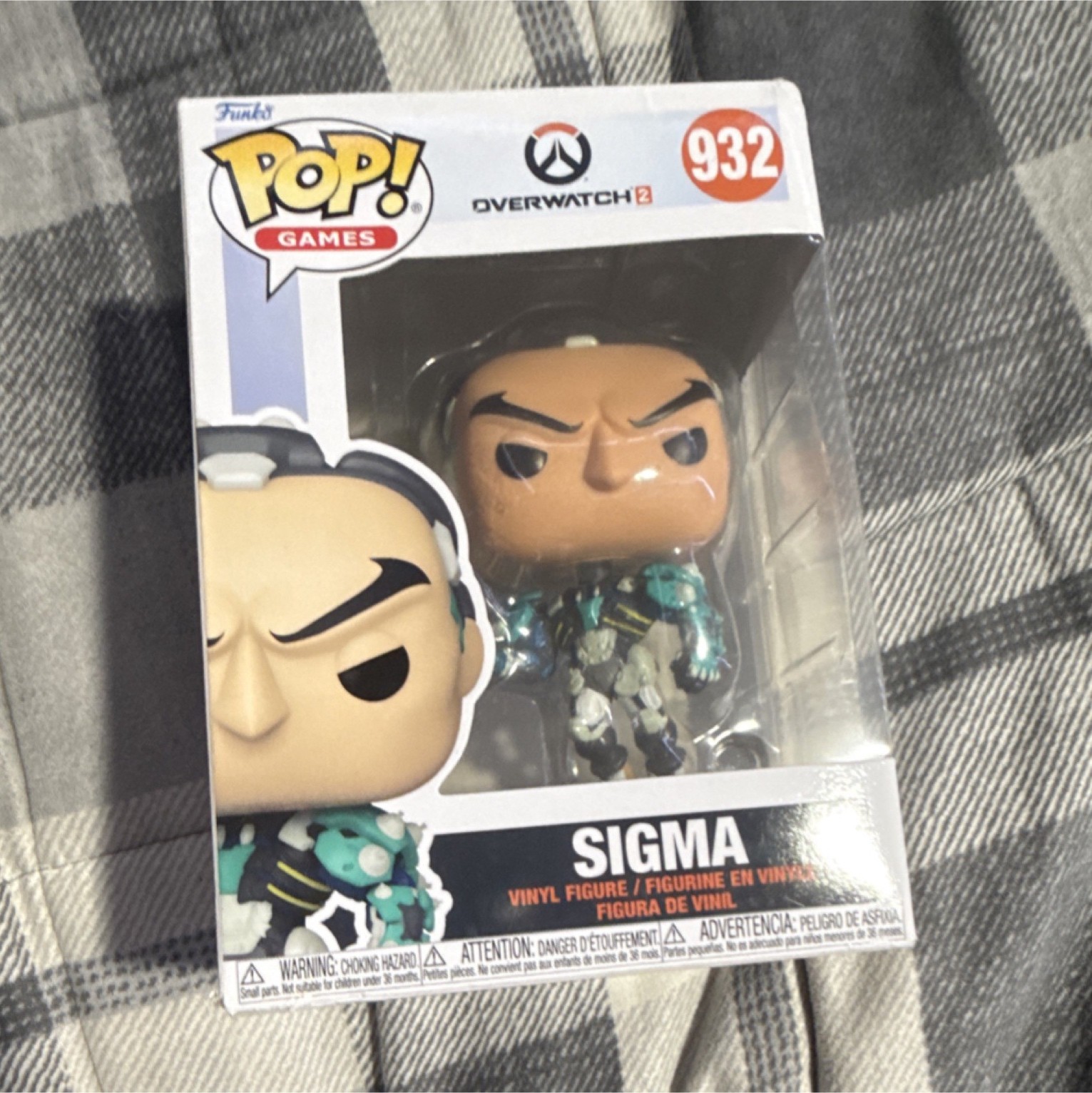 Funko Pop! Games Overwatch 2 Sigma Pop! Vinyl Video Game Figure #932