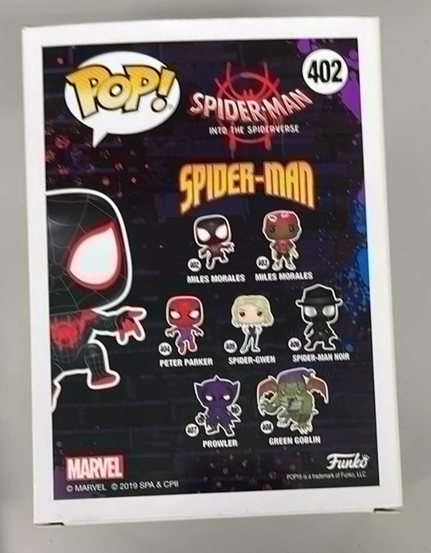 Miles Morales Translucent Spider-Man Funko Pop! Foot Locker Exclusive #402