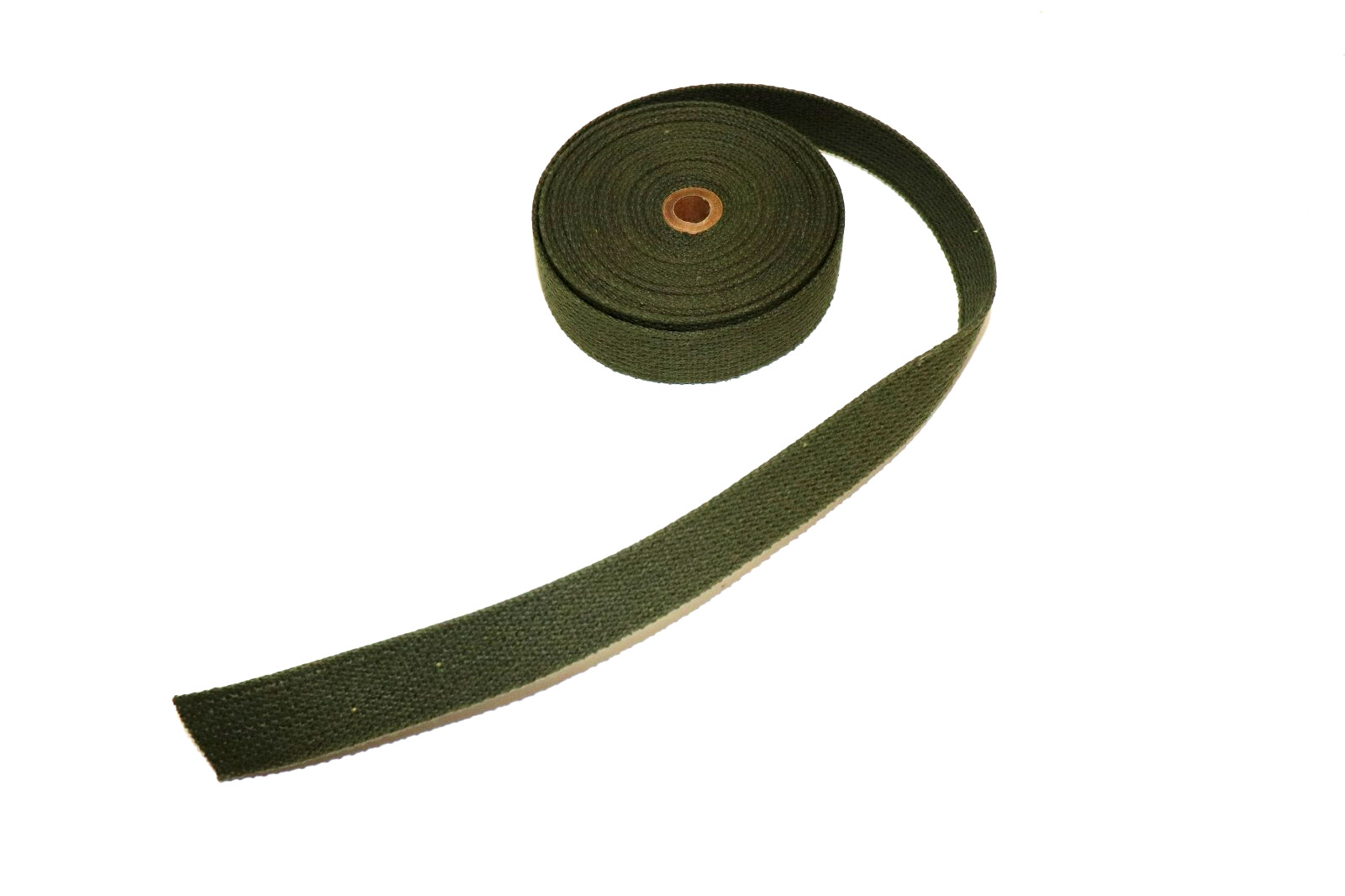 US Olive drab green OD canvas webbing 13/16″w x 1/16″t x 1 yard each E383