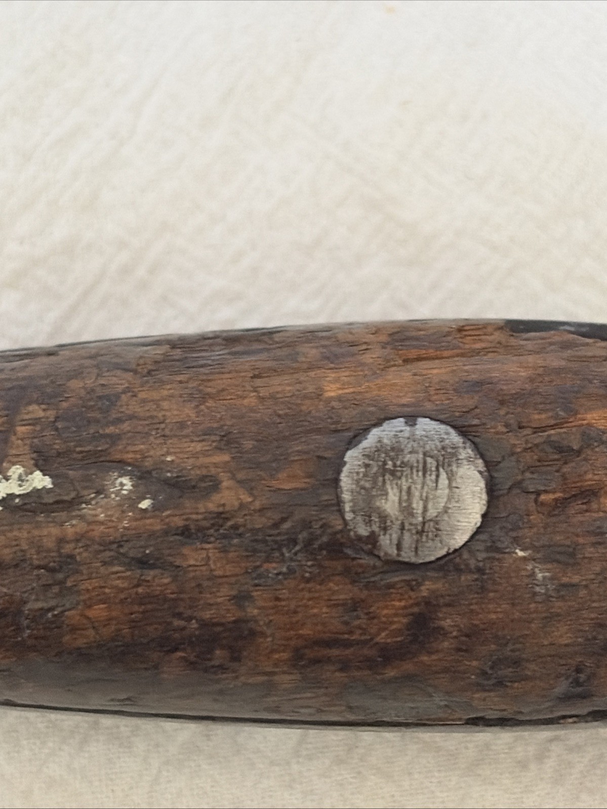 Antique Screwdriver Unmarked Large Rivets And Plenty If Patina. Old Treasure!!!