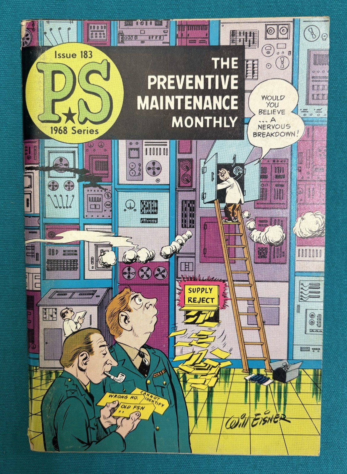 PS Preventive Maintenance Monthly Magazine 1968 Lot of 1