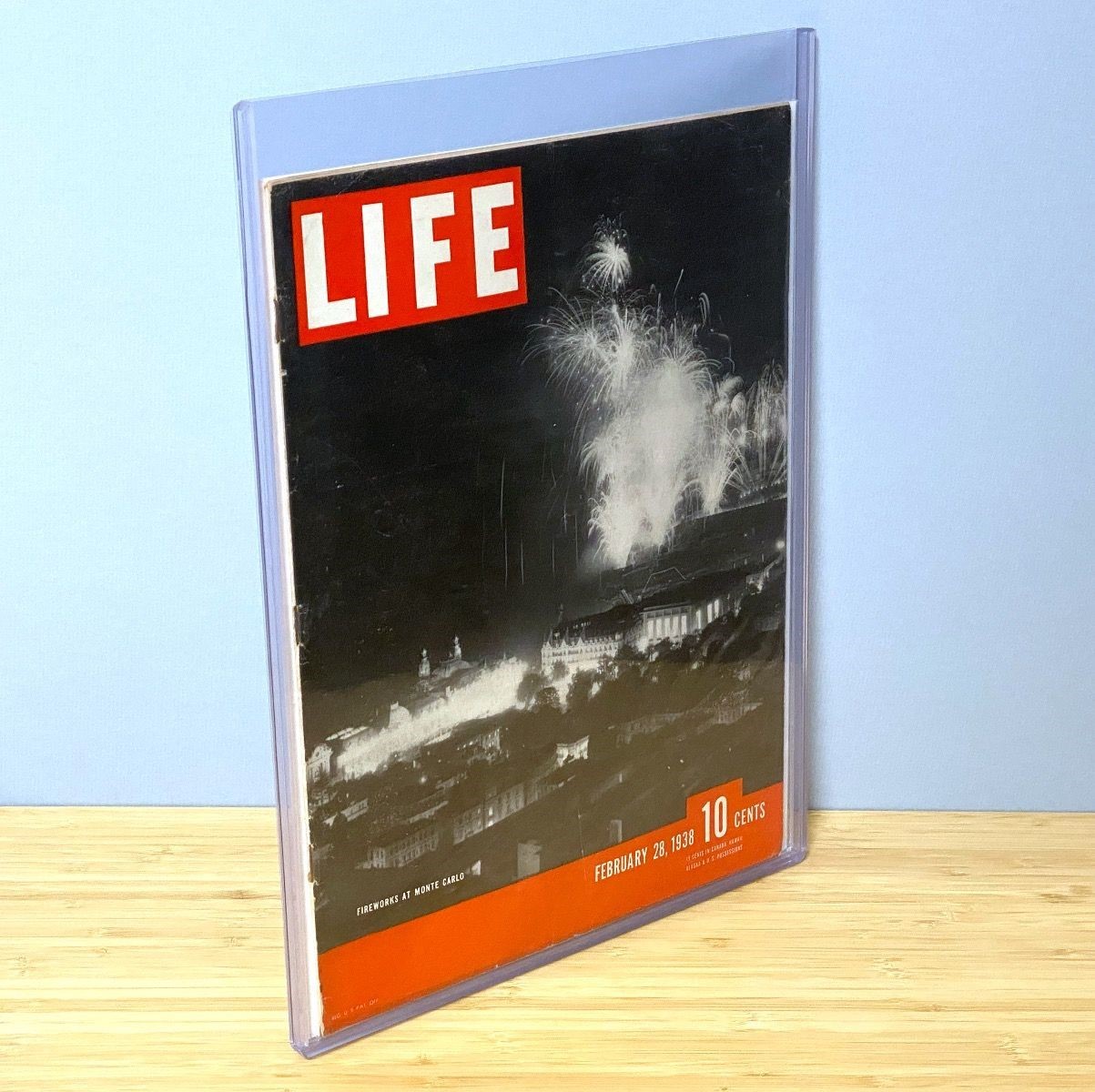 20 BCW Life Magazine Topload Holder 11×15 Rigid Protective Sleeve Archival Safe