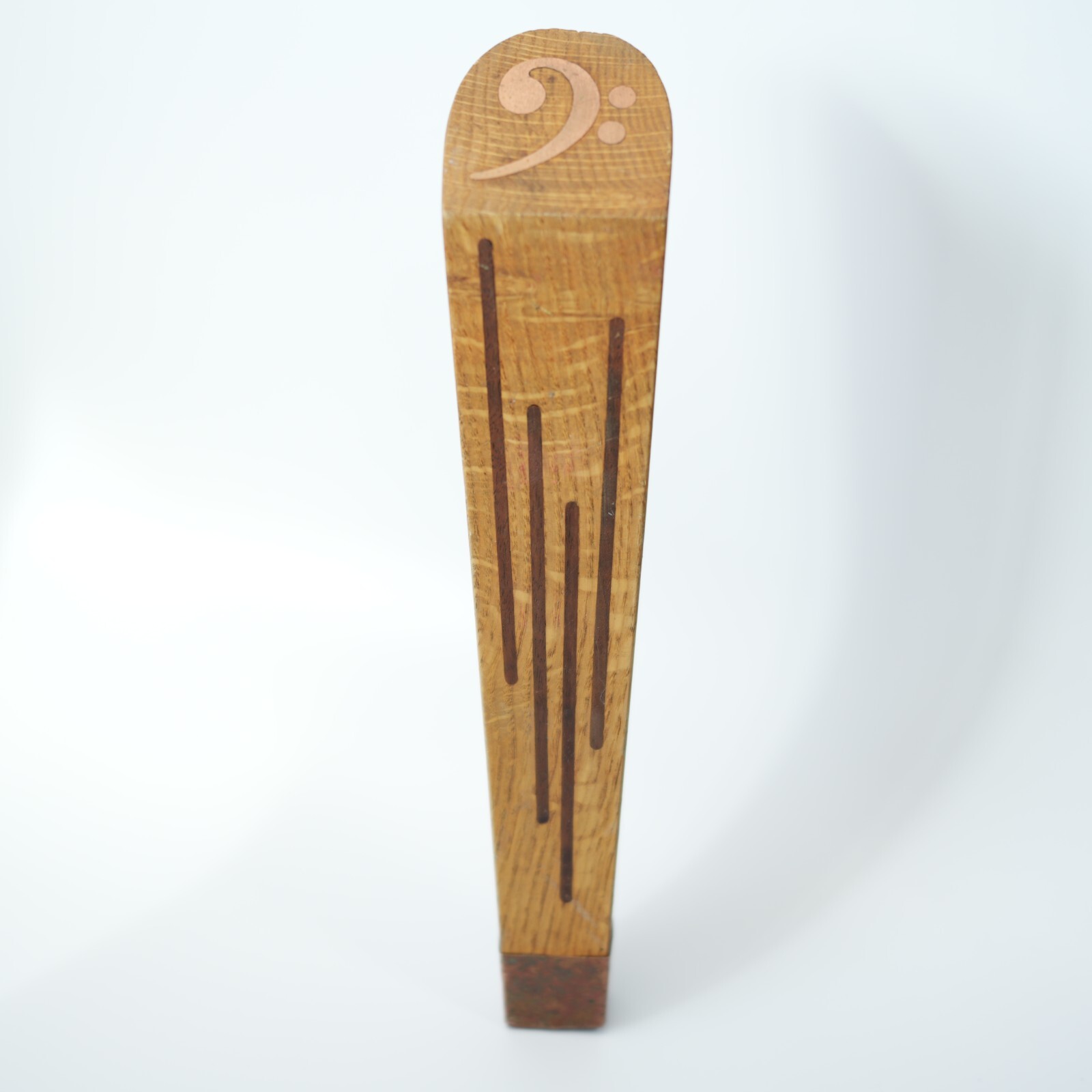 Wood and Copper Tap Handle Knob