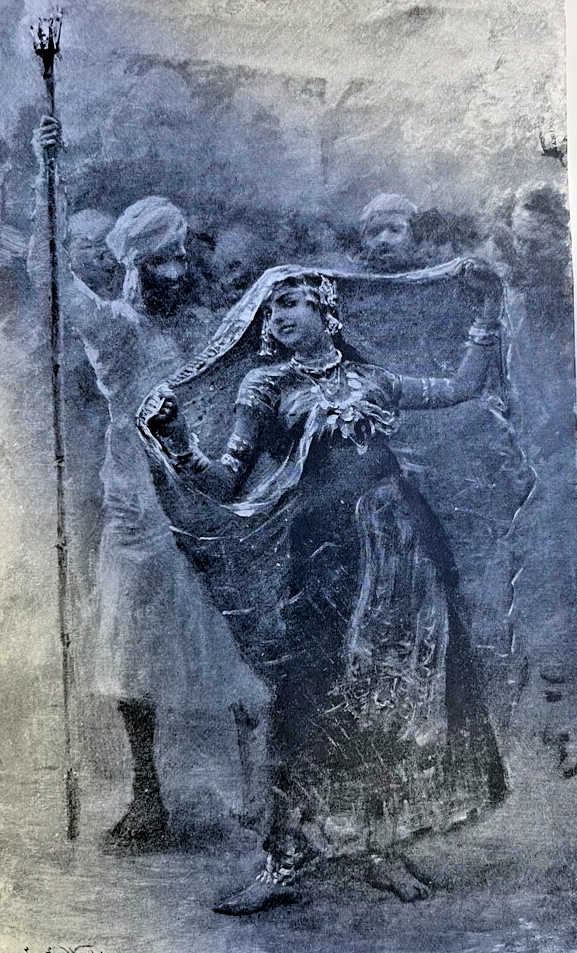 1895 Hindoo and Moslem in India Bombay Lahore Benares illustrated