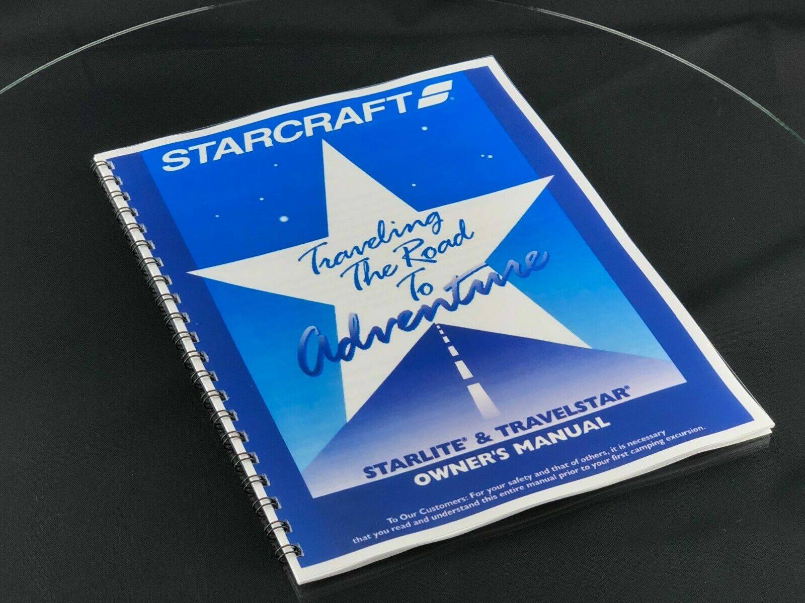 Starcraft 2001 Starlite & Travelstar Owners Manual User Guide Instructions