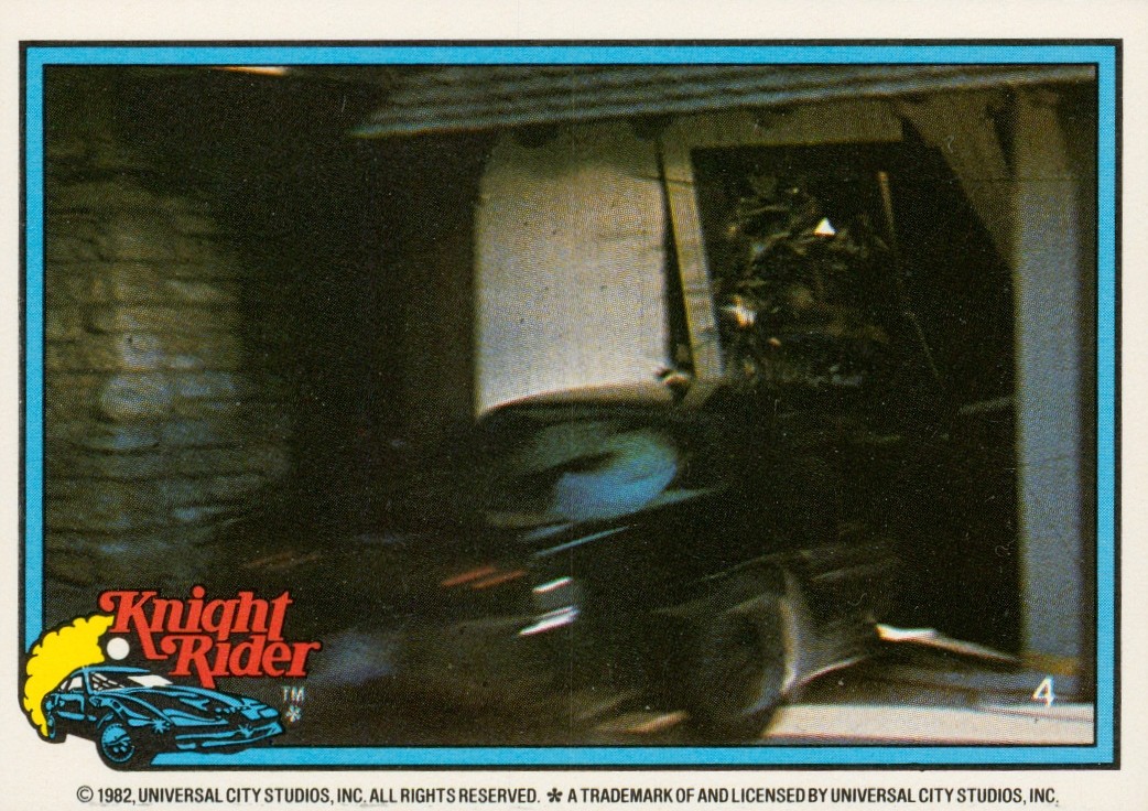 1982 DONRUSS KNIGHT RIDER TRADING CARDS YOU PICK YOUR CARD #’s 4-51 (item #CRJ15