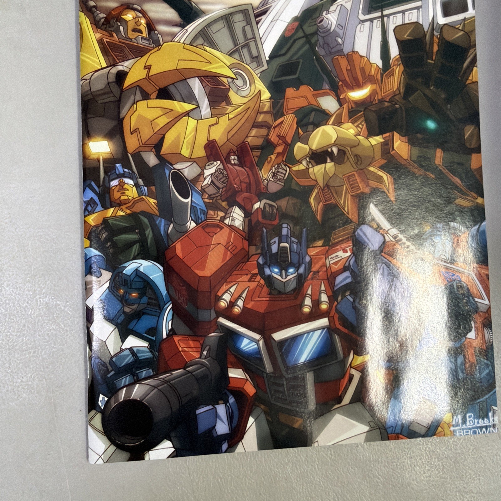 Transformers: More Than Meets the Eye #4 -2003 Mark Brooks Cover (TR03)