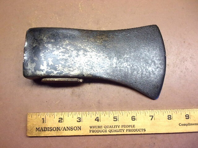 Vintage Unbranded Axe Head 3 Lbs. 8 Oz. w/5″ Edge Nice Cruiser Ax 8″ Wide LQQK!