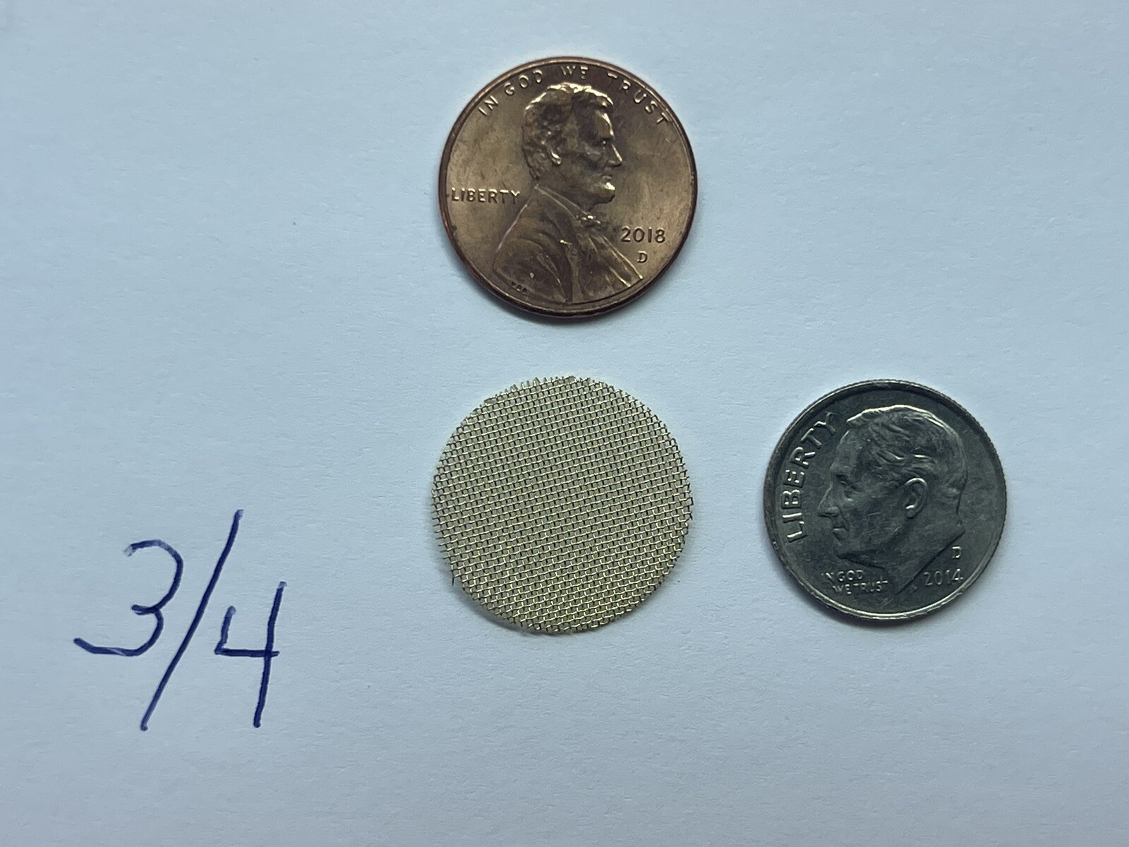 27 Count Brass Pipe Screens (3/4”) .750”, HIGHEST QUALITY USA FREE SHIPPING