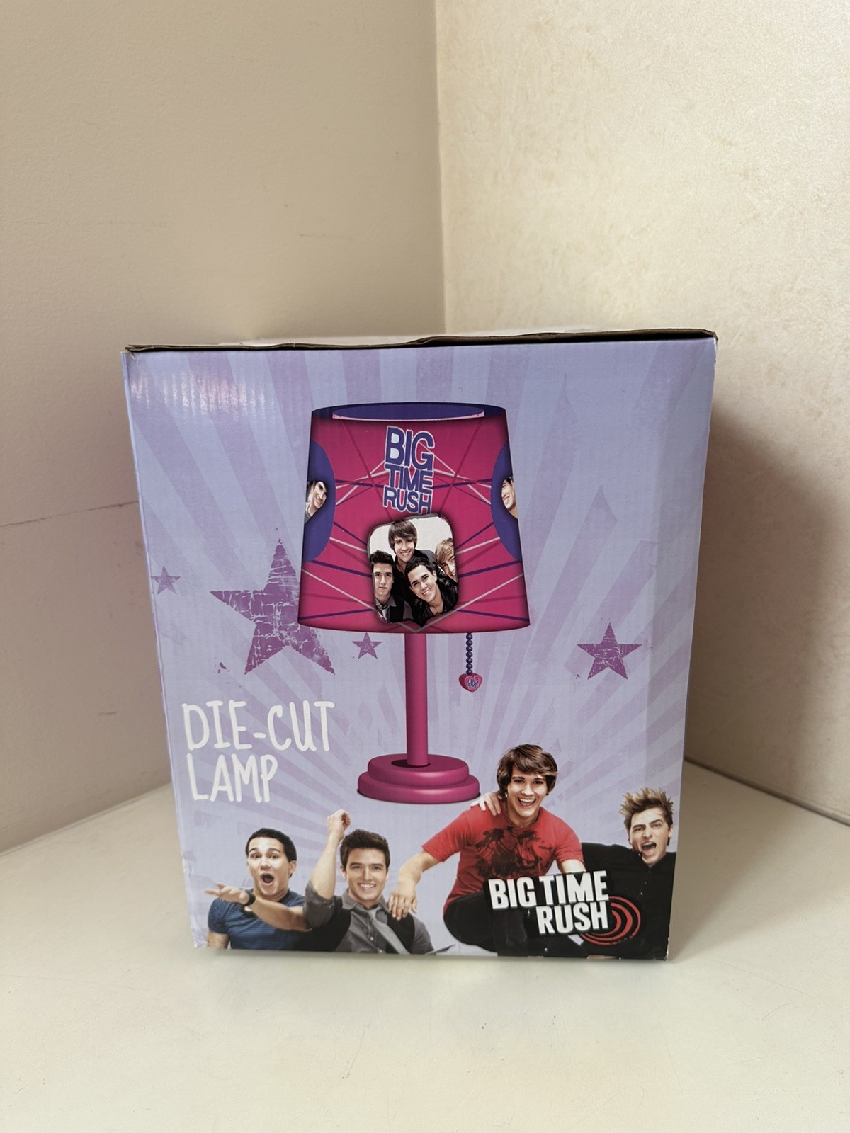 Nickelodeon Big Time Rush Die-Cut Table Lamp