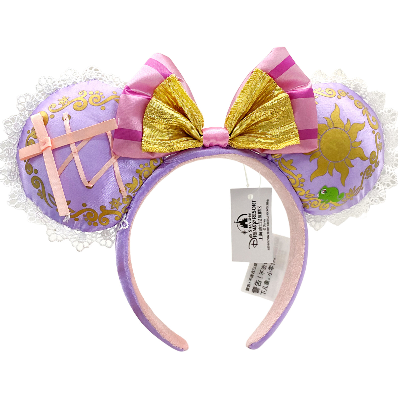 US Stock Rapunzel Tangled Pascal Disney Parks Mickey Ears Minnie Headband