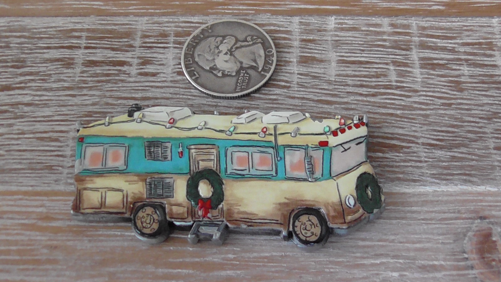 National Lampoon’s Christmas Vacation Cousin Eddie’s RV Challenge Coin #D401