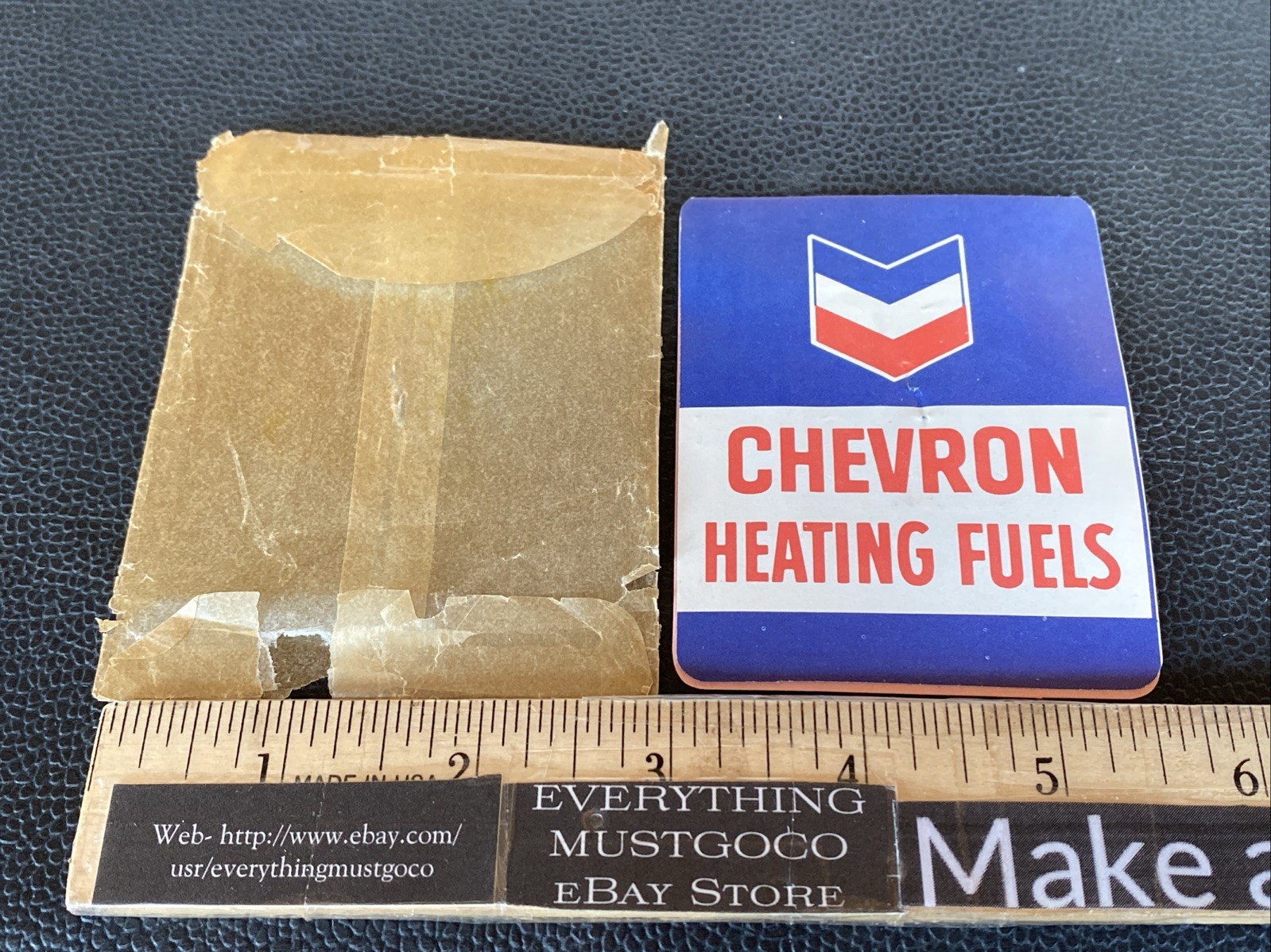 Rare SPATT OIL CO INC OLYPHANT PA CHEVRON HEATING FUELS GAS NEEDLES SEWING KIT
