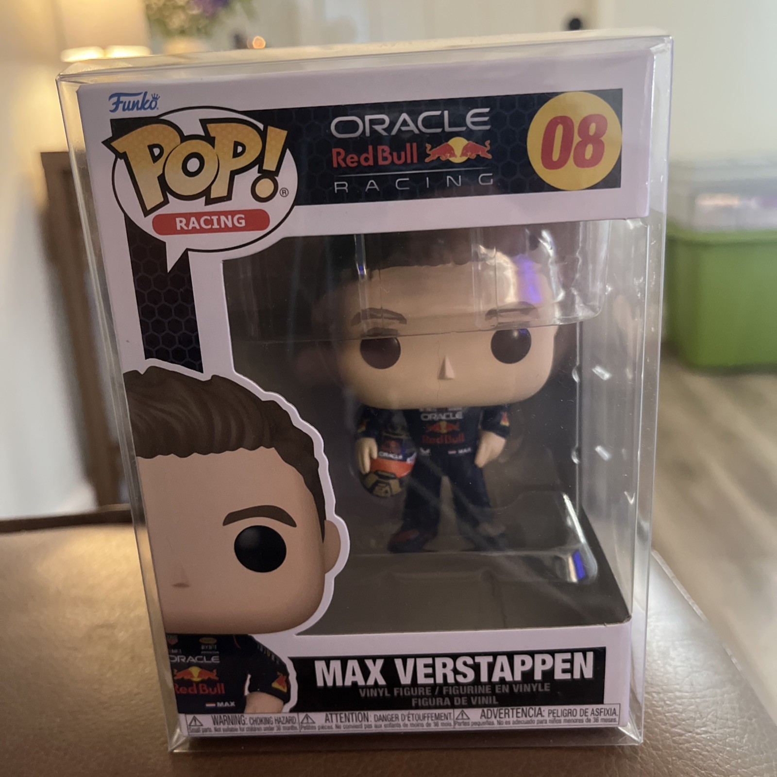 Funko Pop! Vinyl: Oracle Red Bull Racing – Max Verstappen #8