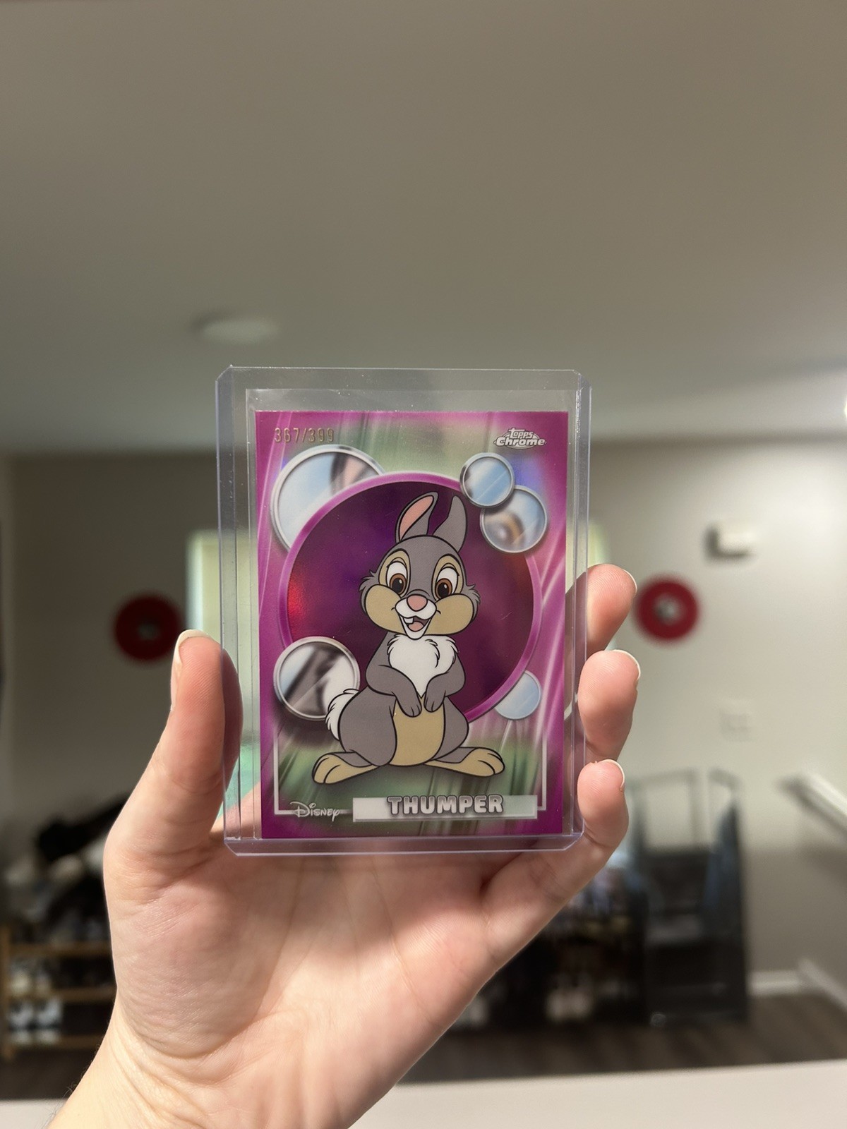 2026 Topps Chrome Disney #8 Thumper Magenta Refractor /399