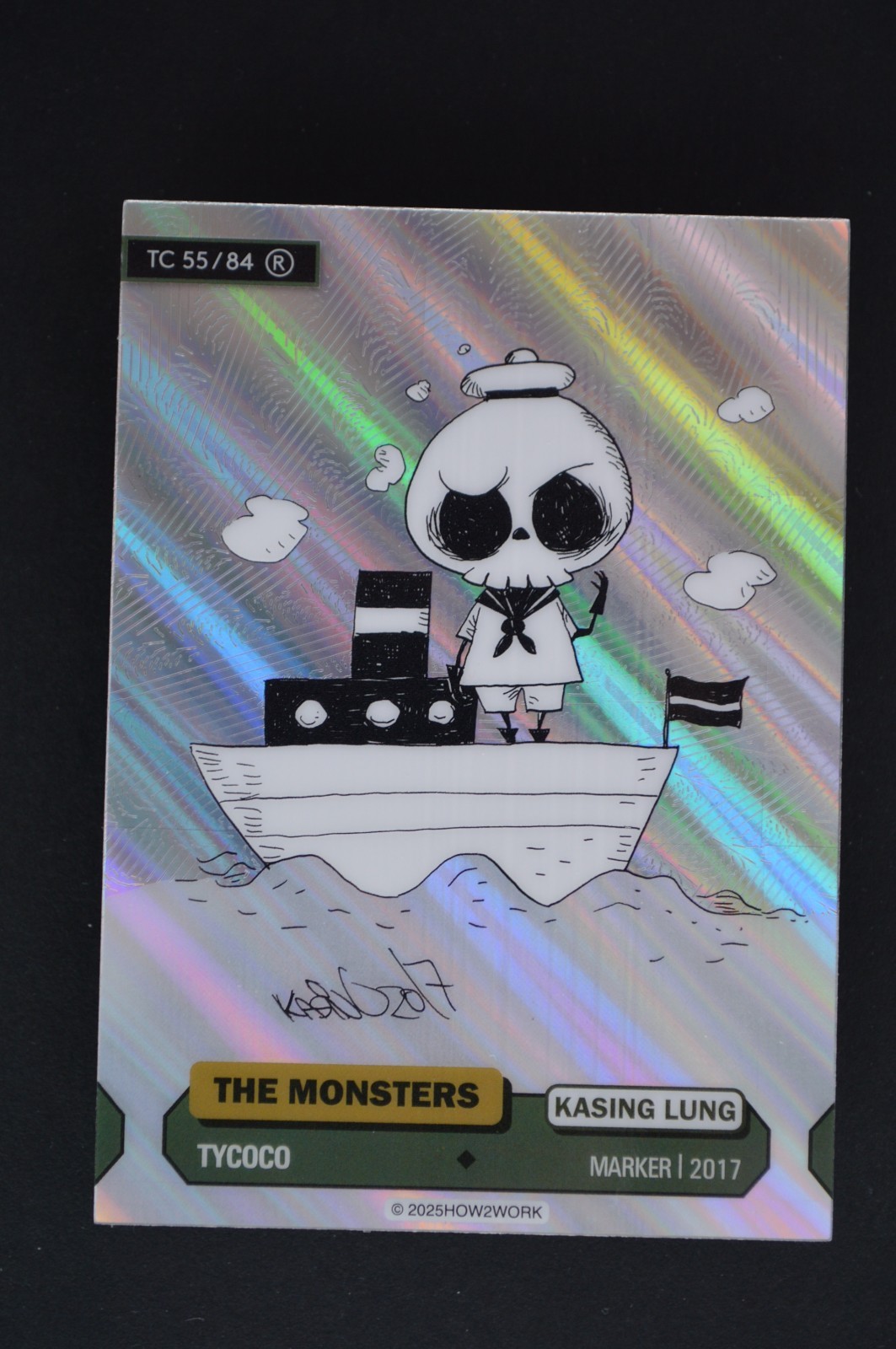 Tycoco TC 55/84 R – How2Work The Monsters Labubu Series 3 card