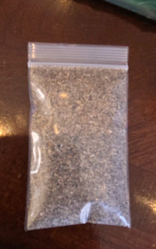 ST KITTS & NEVIS, Beach Sand Sample Approximately 30ml., CELEBRITY CRUISE,