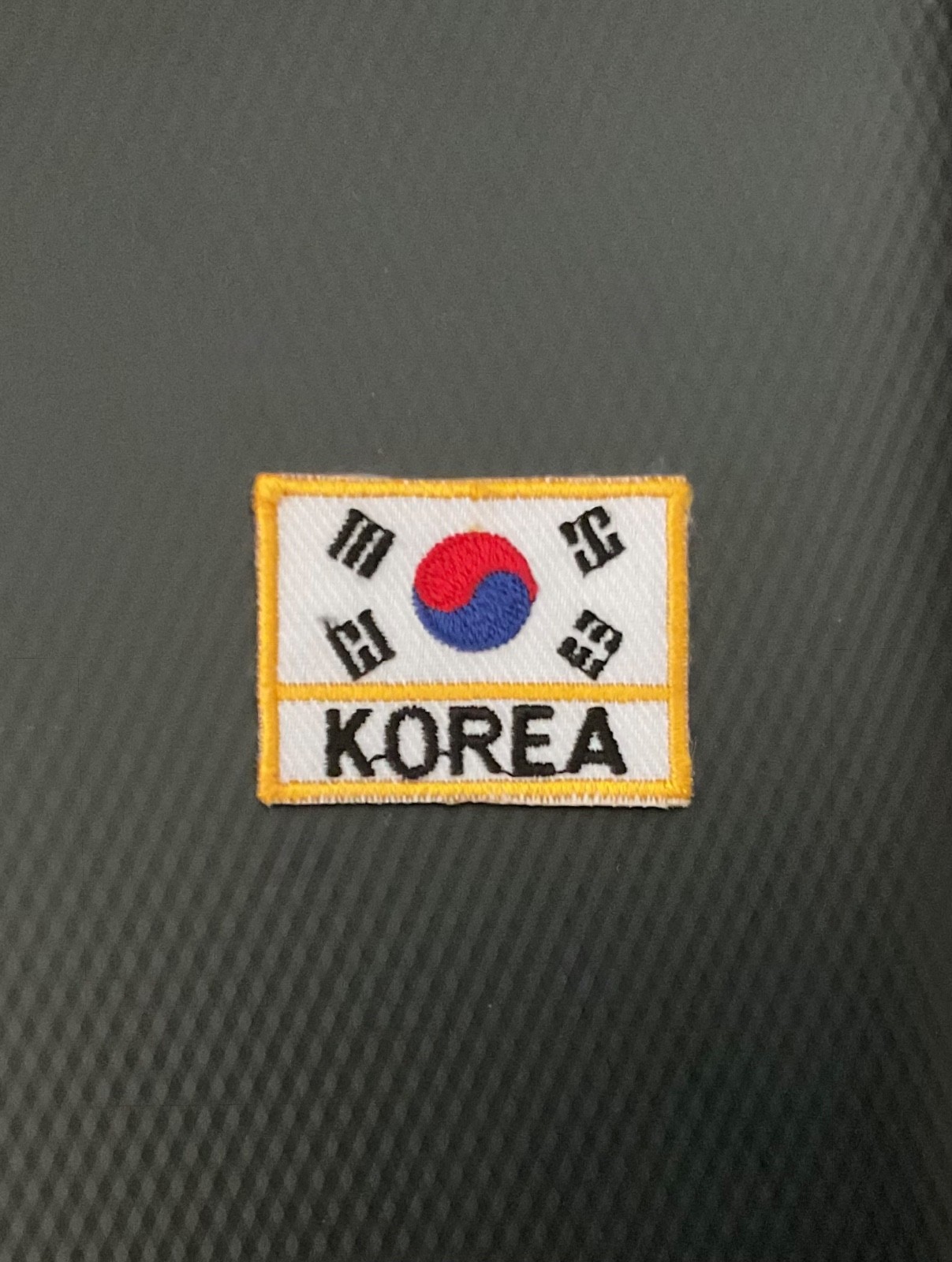 South Korean National Flag Embroidered Patch – Small – 1.5 Inches