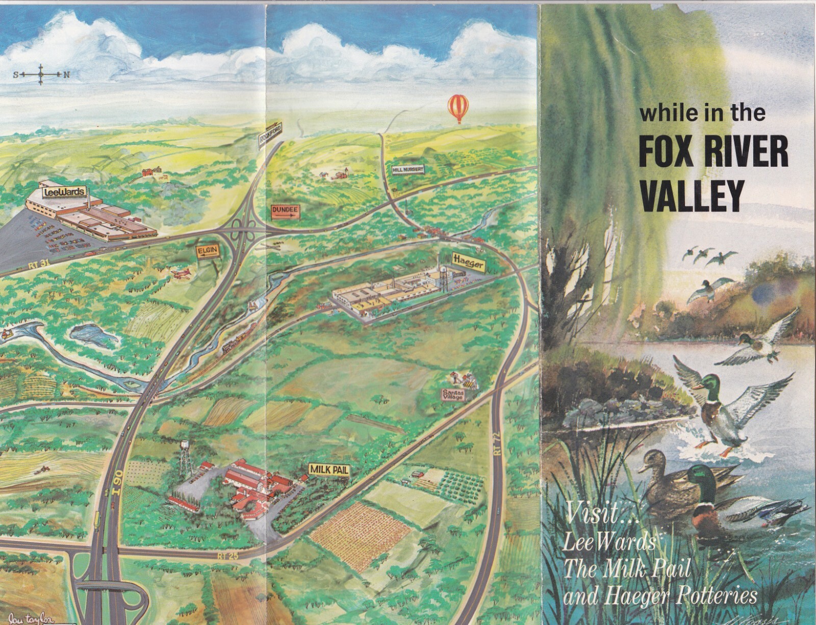 1980’s Fox River Valley Illinois Promotional Brochure