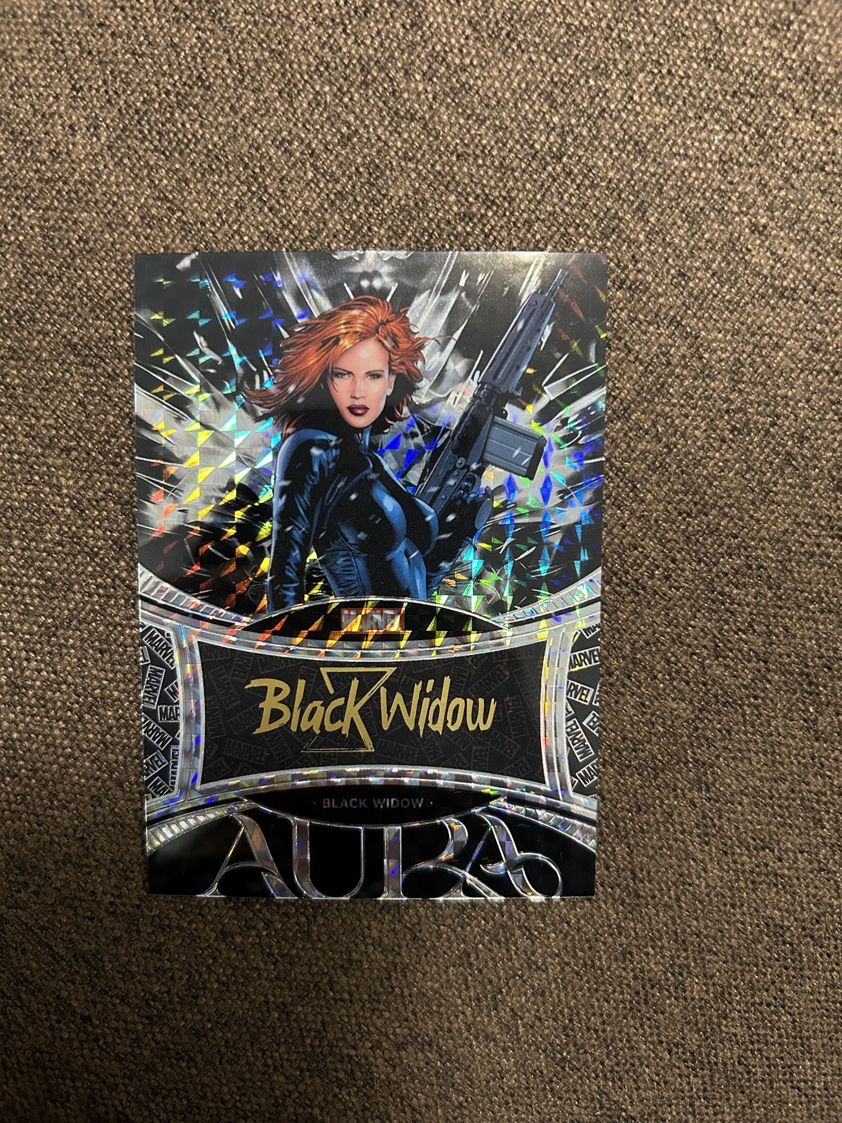 2025 Kakawow Aura Marvel Black Window Script Black Auto 1/1 SSP Rare X1Z