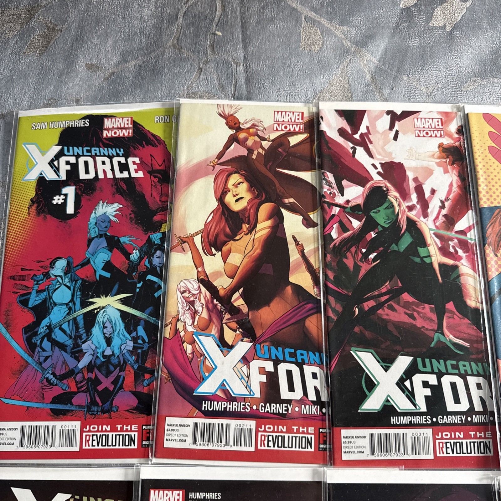 UNCANNY X-FORCE 1-17 Humphries Complete Set