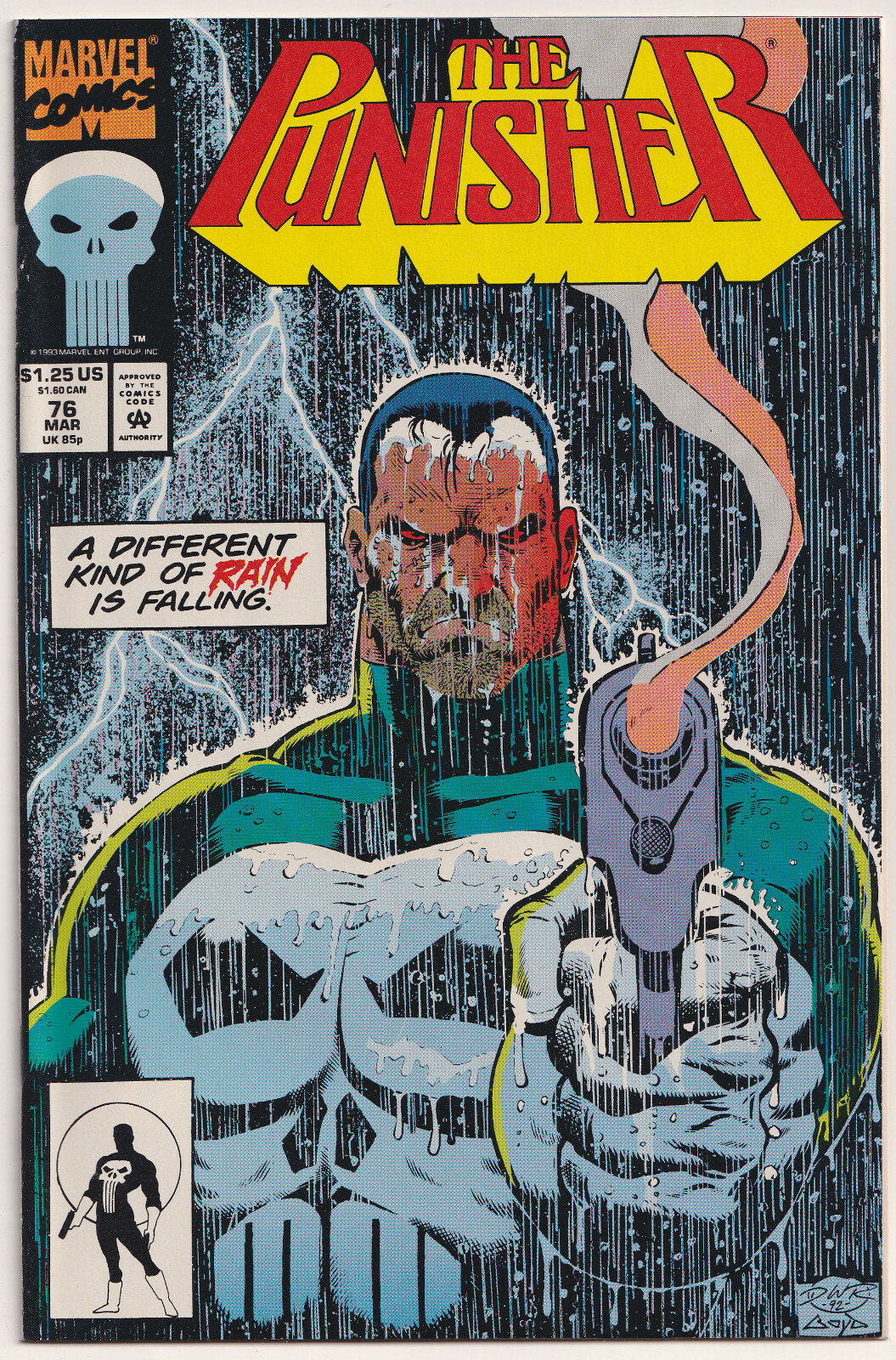 Punisher 76 NM+ 9.6 1993 Marvel Uncle Jerry Darick Robertson