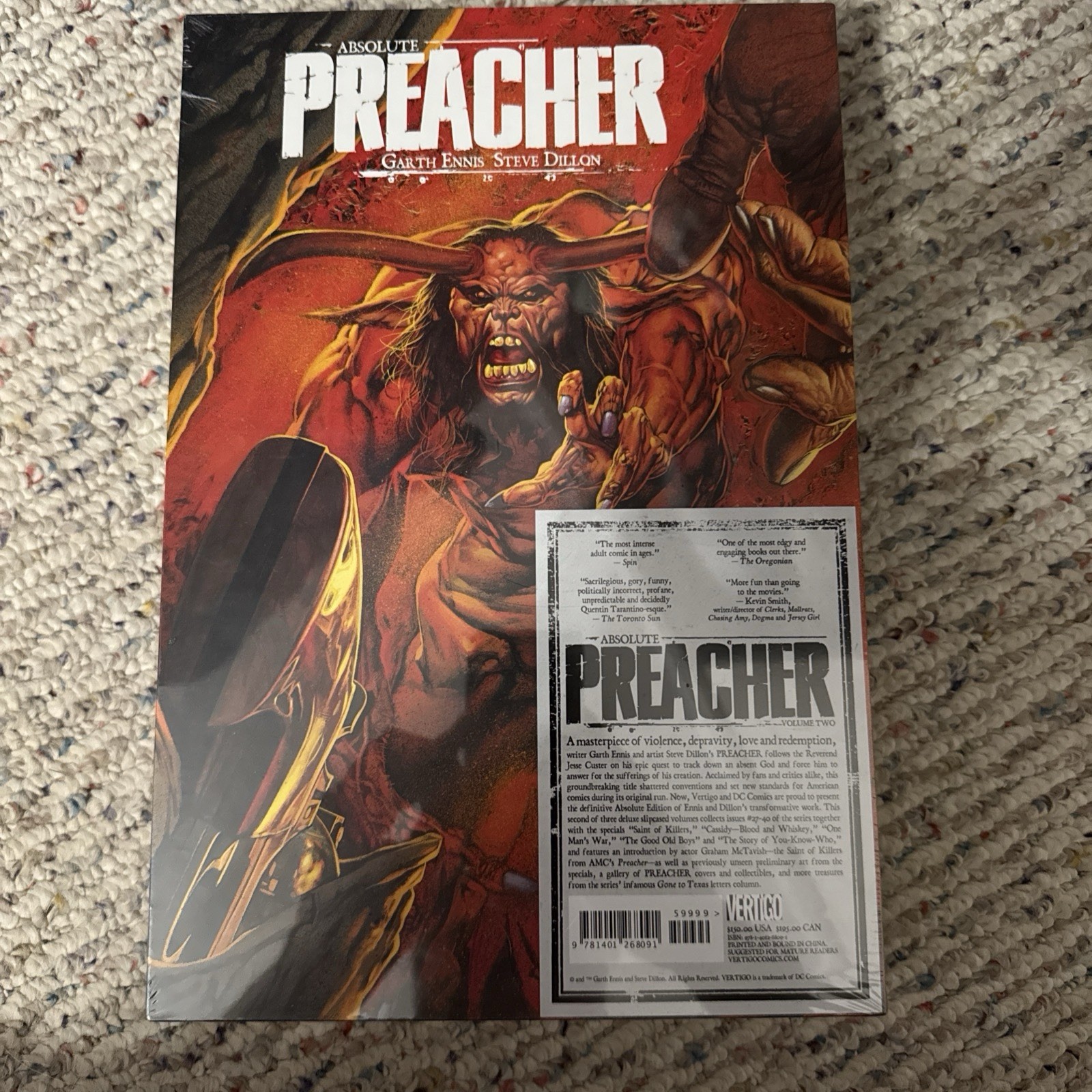 DC Comics Black Label Absolute Preacher Vol 2 Hardcover Ennis