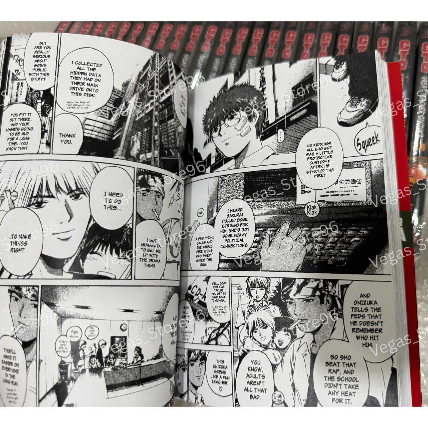 GTO Great Teacher Onizuka Manga Volume 1-25 (HALF/FULL SET) English Comic -DHL