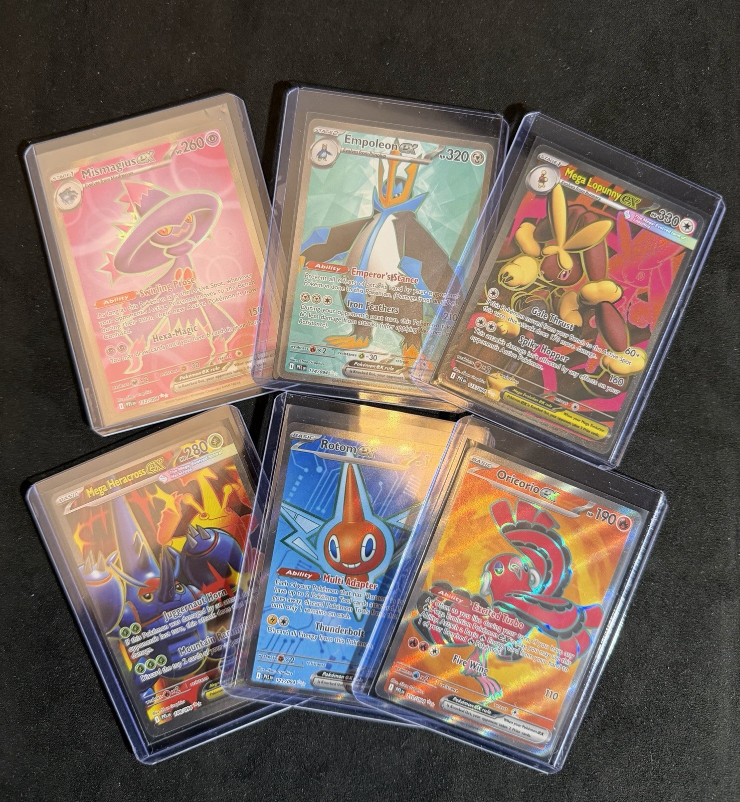 Pokemon TCG Lot Of 6 Phantasmal Flames Full Arts