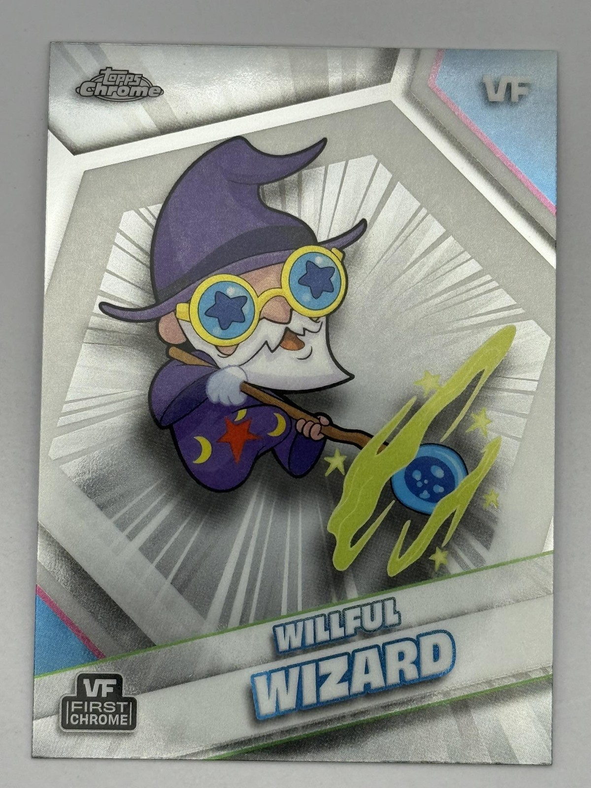 2026 Topps Chrome VeeFriends #192 Willful Wizard