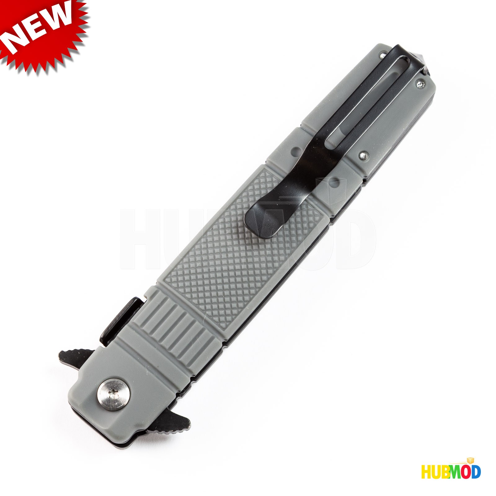 7.4″ TAC-FORCE Special Forces Gray Spring Assist Folding Pocket Knife Stiletto