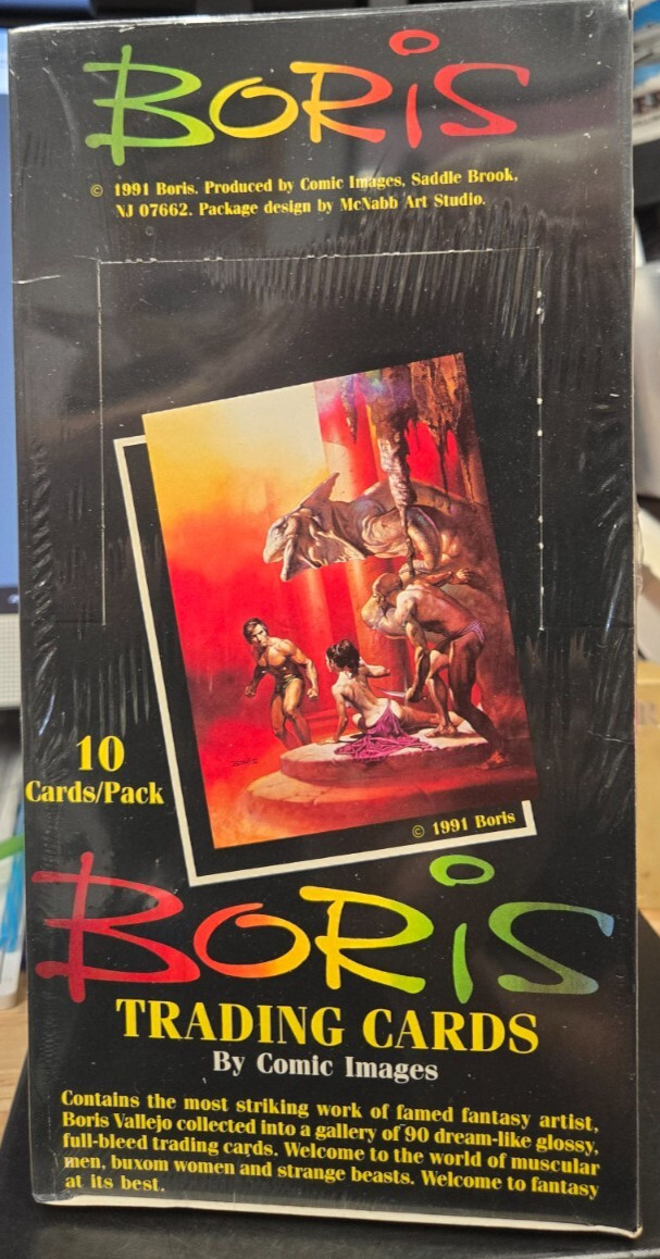 1991 BORIS TRADING CARDS BY COMIC IMAGES FACTORY SEALED