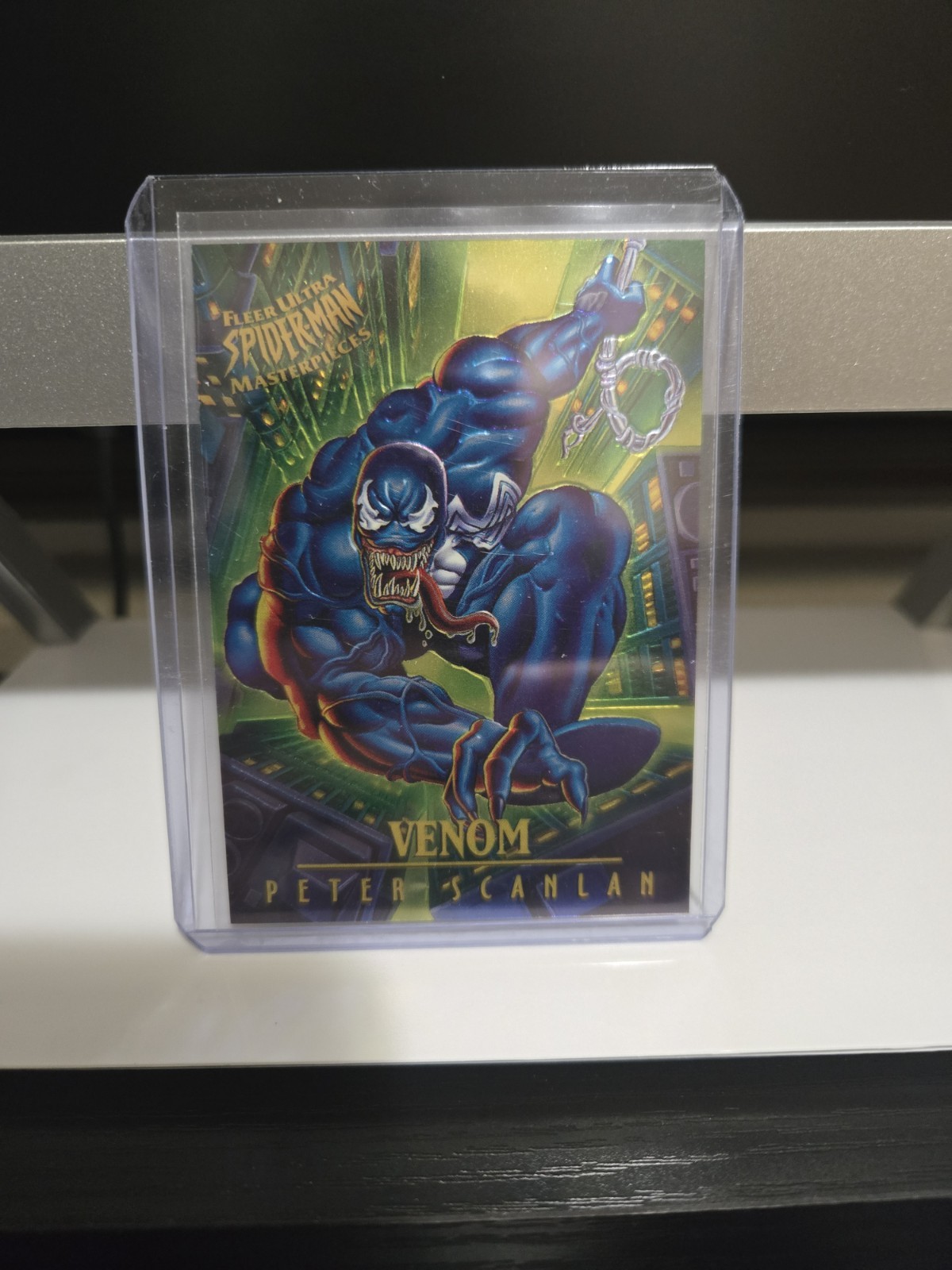 1995 Fleer Ultra Spider-Man Masterpieces VEMON #9 of 9 Limited Edition