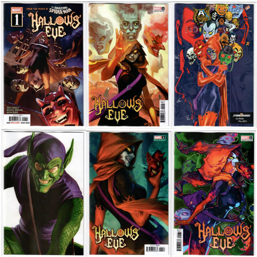 Hallows Eve #1 MAIN Cover A B C D E F Variant SET Lot 2023