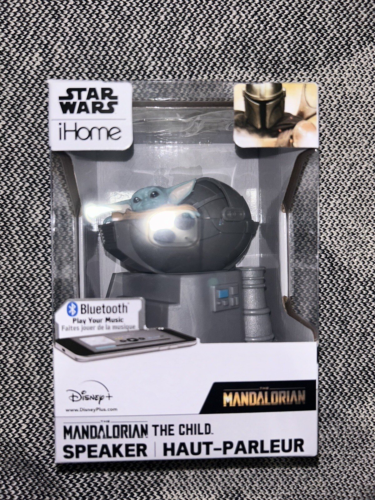 Disney Star Wars iHome The Mandalorian The Child Bluetooth Speaker – Small NEW
