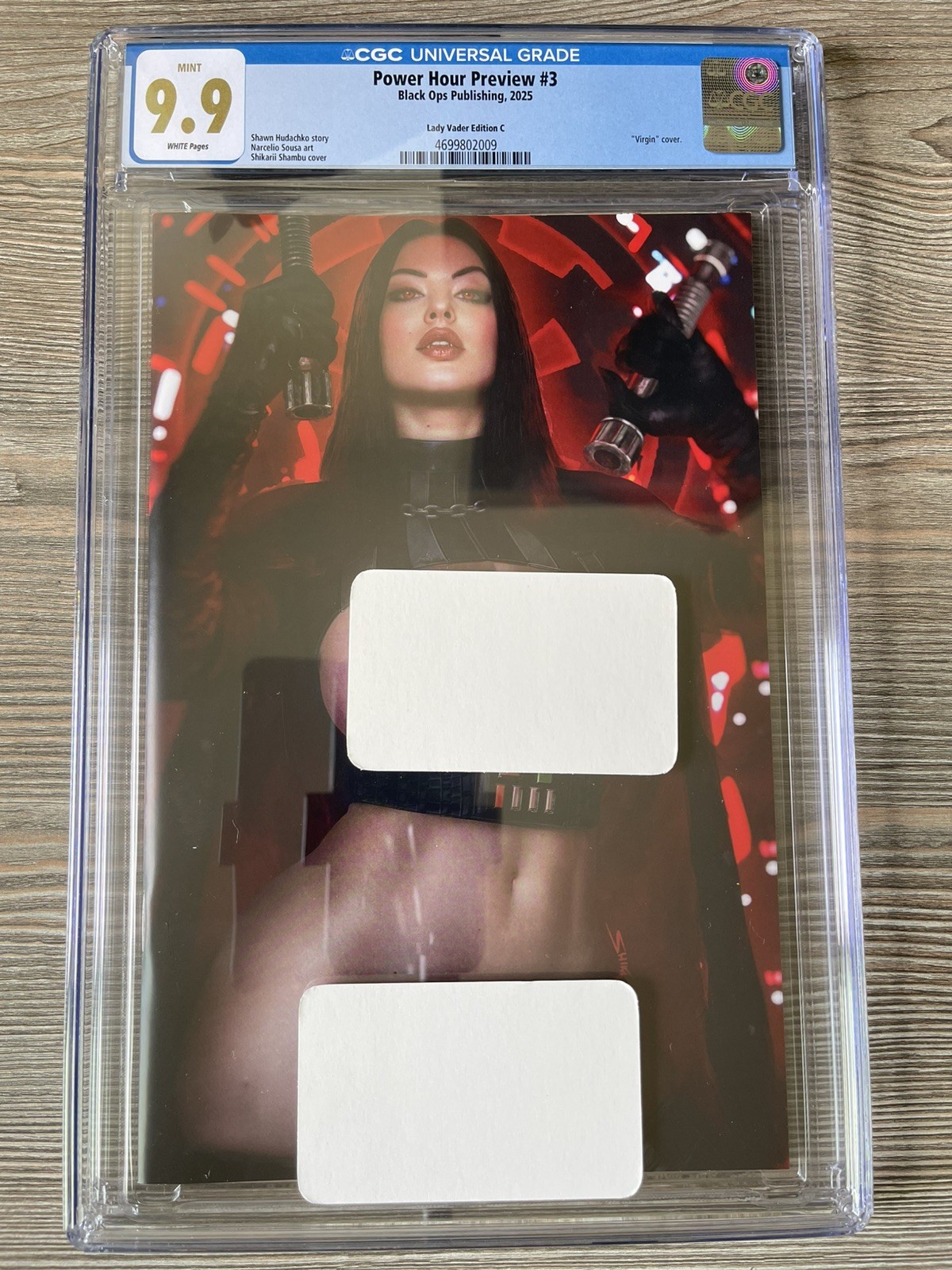 Power Hour Preview #3 Lady Vader Ed. C Full Naughty CGC 9.9 LTD 325 Shikarii