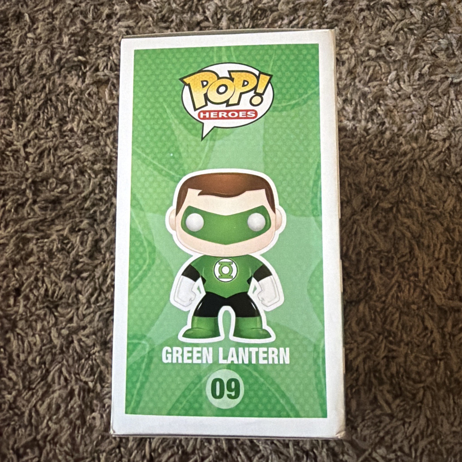 Funko Pop Green Lantern #09 Chase Limited Edition Metallic NEW RARE NM