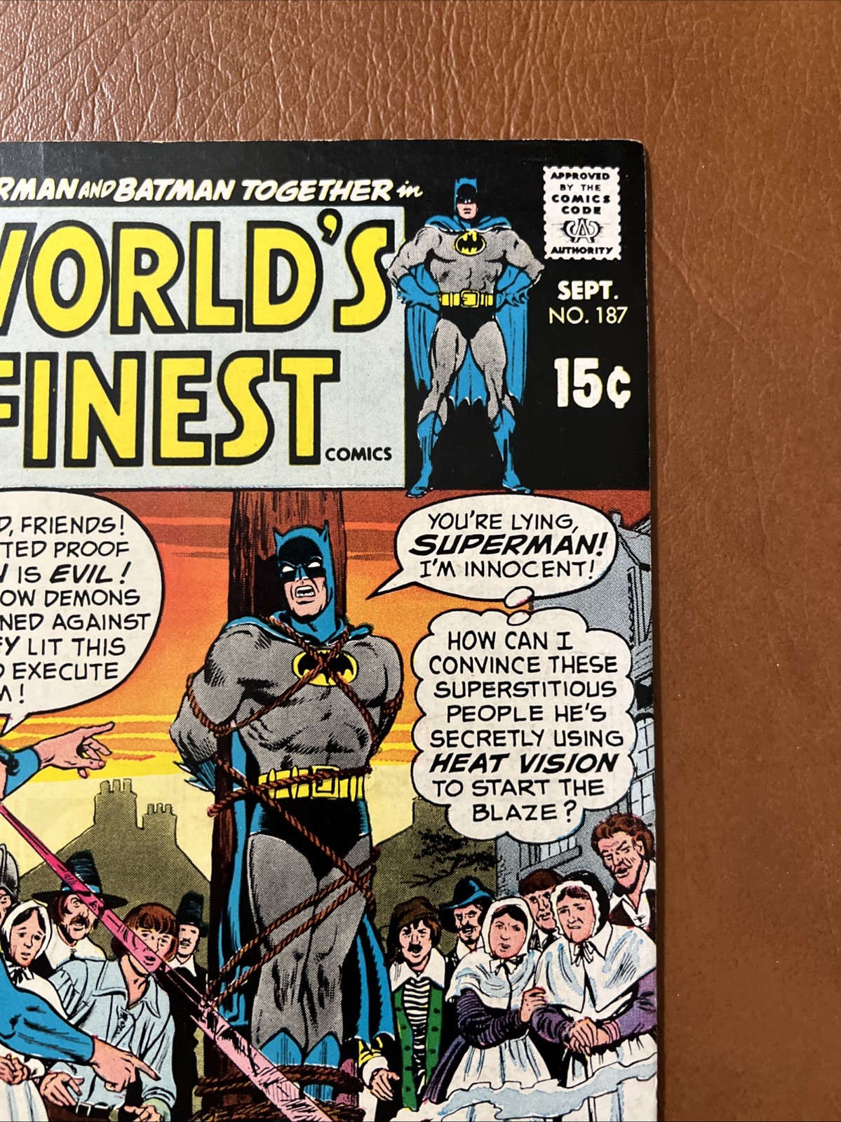 World’s Finest Comics Run 2: FN+ to VF+ #186-187 DC Comics 1969 $7 Ship