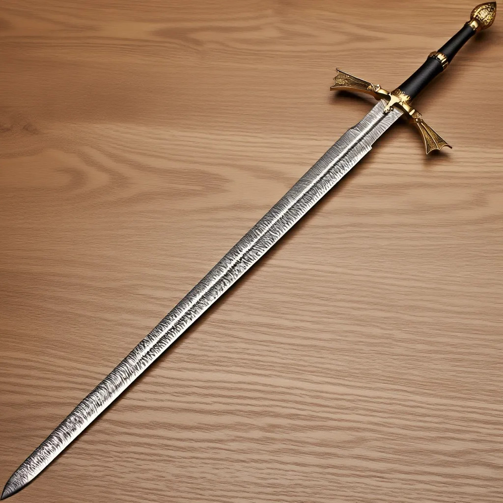 Handmade Damascus Steel Dark Sister Sword | Game of Thrones Daemon Replica