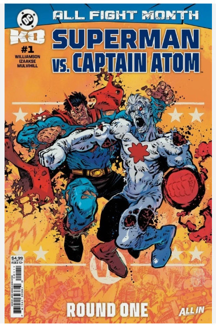 DC K.O. Superman Vs Captain Atom #1 Cover A Jorge Corona