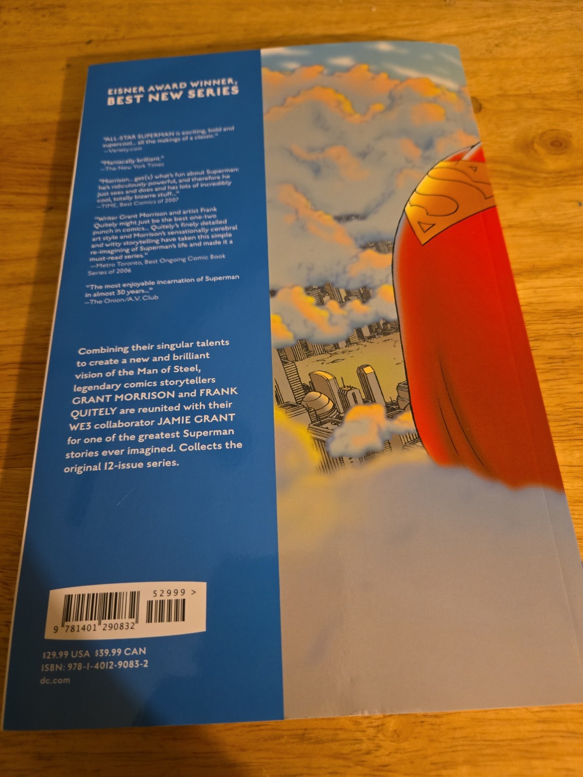 NEW! “All-Star Superman” Paperback Graphic Novel by Grant Morrison/Frank Quitely
