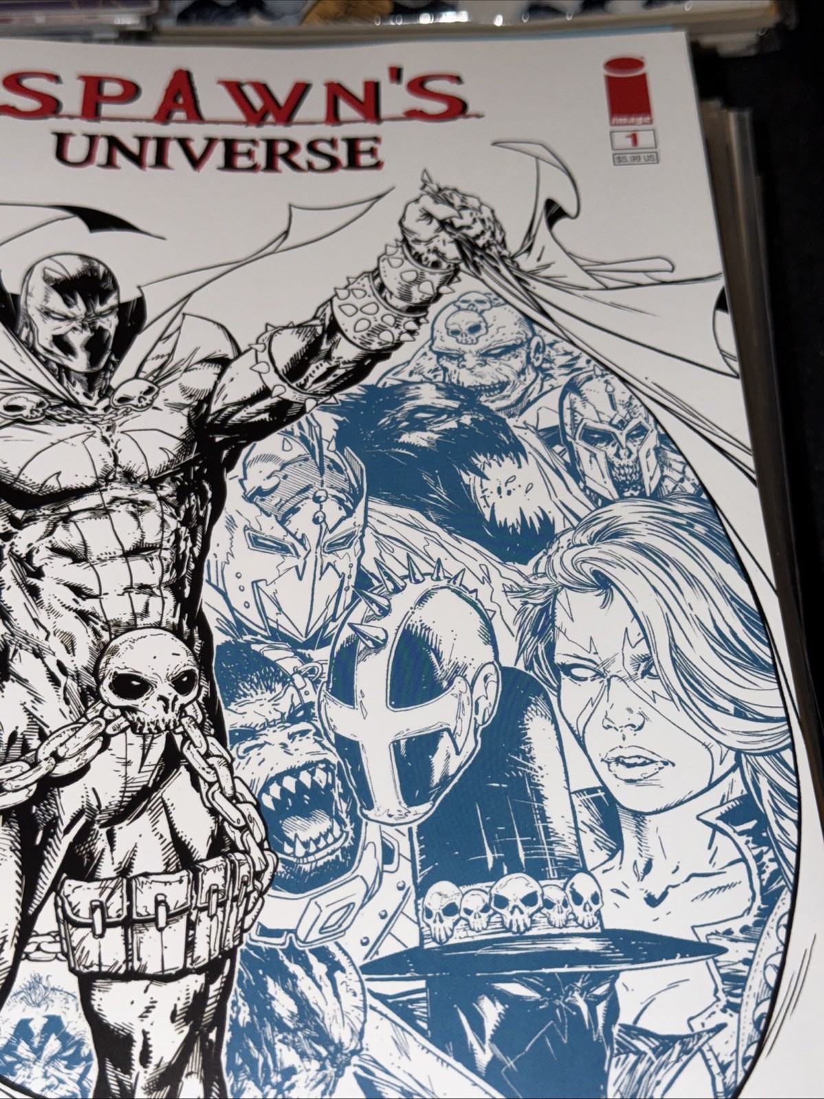 SPAWN’s UNIVERSE #1 | Todd McFarlane 2nd Print Variant Cover | Spawn | Image